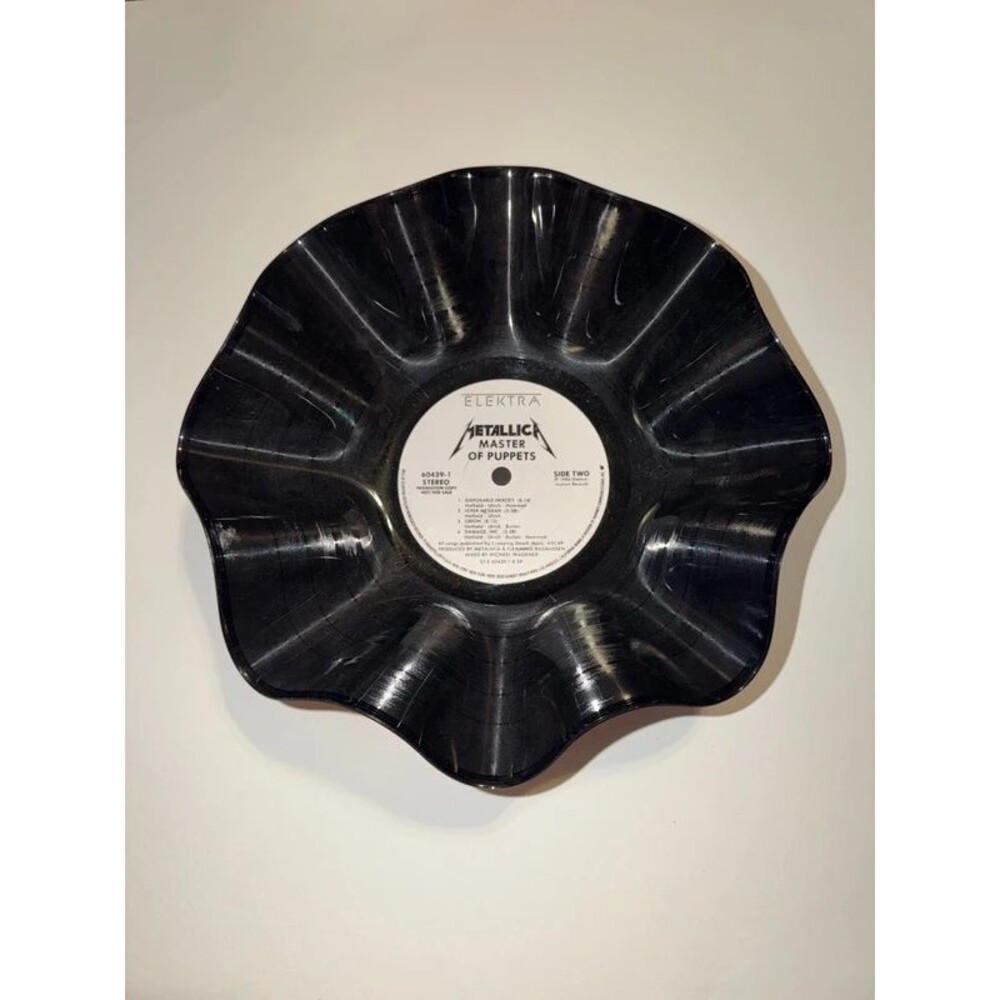 Metal vinyl bowl
